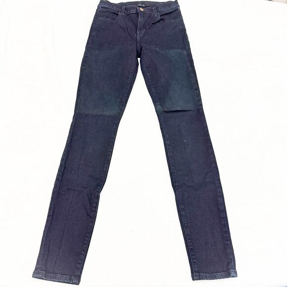 J. Brand Maria Skinny Denim Jeans Bluebird Dark Wash Size 26 - Picture 2 of 10